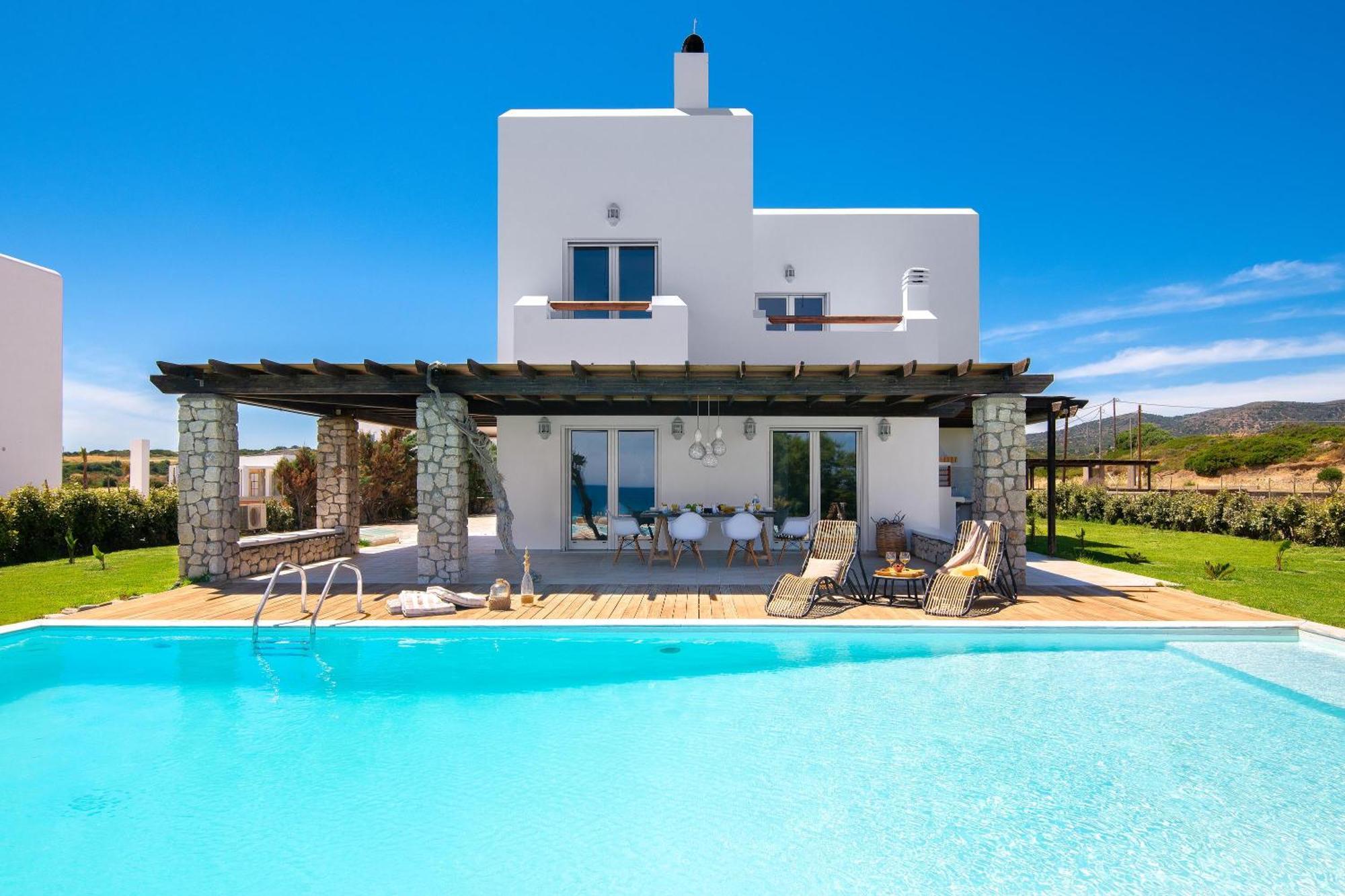 Villa Sevil Lakhaniá Exterior foto
